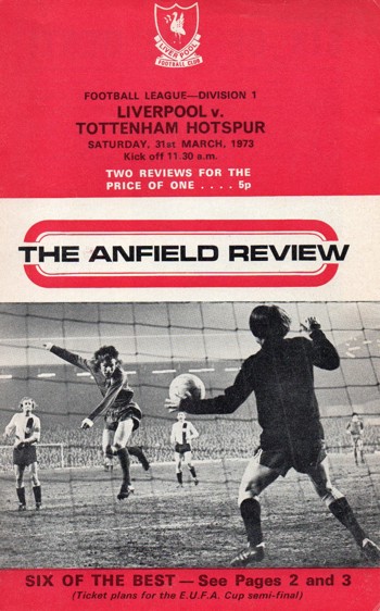 Match programme